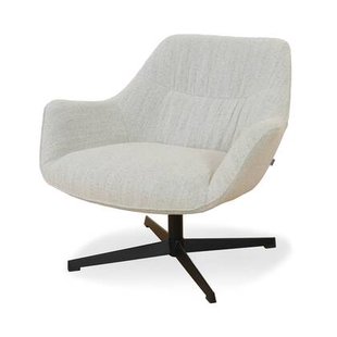 Nolon Jilou Draaibare Fauteuil Beige - met armleuning - met rugleuning