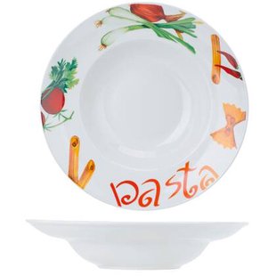 Cosy & Trendy Diepe Borden | Pastaborden - Pasta ø 27 cm - 4 Stuks