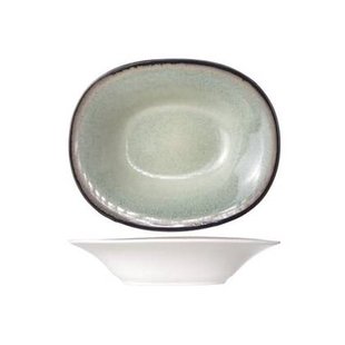 Cosy & Trendy Diepe Borden Fez Groen 18 x 22 cm - 4 Stuks