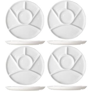 Cosy & Trendy Gourmetborden 6 Vaks ø 23.5 cm - 4 Stuks