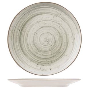 Cosy & Trendy Dinerborden Sintra Ivy Green ø 26 cm - 4 Stuks