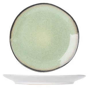 Cosy & Trendy Dinerborden Fez Groen ø 28 cm - 4 Stuks