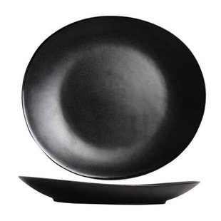 Cosy & Trendy Dinerborden Vongola Black - 28 x 26 cm - 4 Stuks