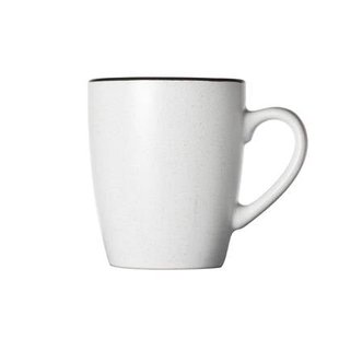 Cosy & Trendy Mokken Speckle Wit 350 ml - 6 stuks