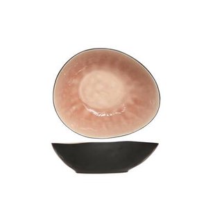 Cosy & Trendy Kleine Schaal Laguna Old Rose 20 x 17 cm - 4 Stuks