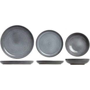 Cosy & Trendy Serviesset Kentucky Grey - 12-delig | 4 personen