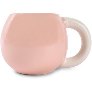 ONA Beker - Koffiemok - Lola - Rond - Roze - 330 ml