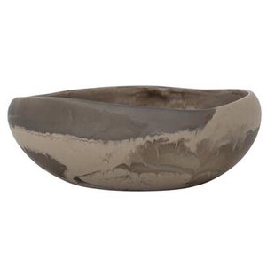 MUST Living Bowl Rafael Black|Brown small,±9xØ25 cm, black|brown sw...