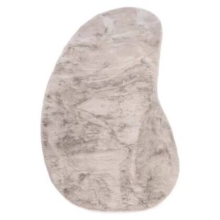 Tapeso Fluffy vloerkleed organisch - Comfy Plus lichtgrijs - 230x352