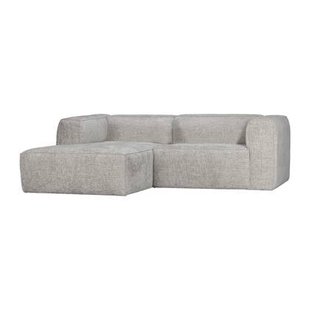 WOOOD Bean Chaise Longue Bank Links - Grove Melange - Naturel