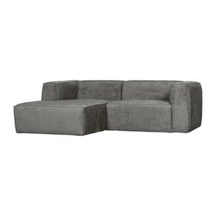 WOOOD Bean Chaise Longue Bank Links - Structure Velvet - Cloud Sky