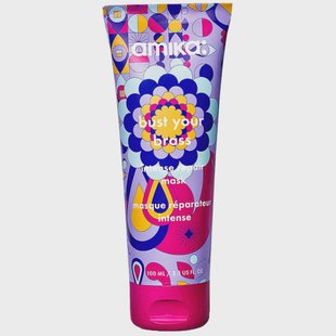 Amika Bust Your Brass Cool Blonde Intense Repair Mask (100 ml)