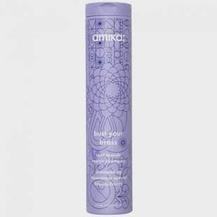 Amika Bust Your Brass Cool Blonde Repair Shampoo (275 ml)