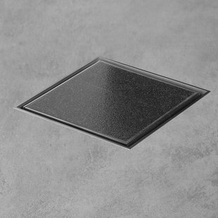 Easy Drain AquaJewels Quattro tegel 15x15cm met zijuitlaat 50mm waterslot 30/35/50mm AJQ 15X15 T ajq-15x15-t