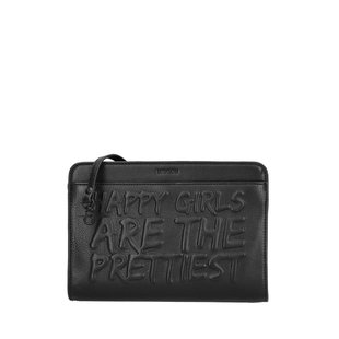 LouLou Essentiels Crossbodytas  Dames Zwart - Leer