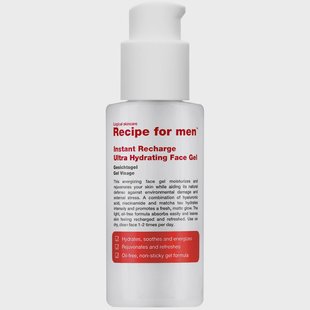 Recipe For Men Instant Recharge Ultra Hydrating Face Gel (75 ml)