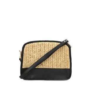 Fred De La Bretoniere Crossbody Black/Beige