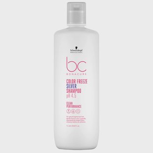 Schwarzkopf Professional BC BonacureColor Freeze Silver Shammpoo pH 4,5 (1000ml)