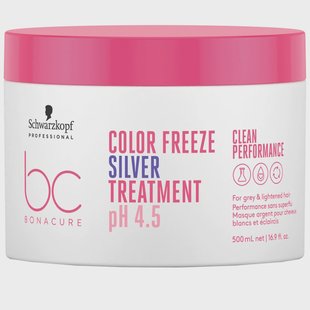 Schwarzkopf Professional BC BonacureColor Freeze Silver Treatment pH 4,5 (500ml)