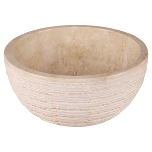 Waskom Differnz Alto 38 cm Marmer Beige