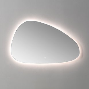 Spiegel Sanilux Organisch 120cm Met LED Verlichting