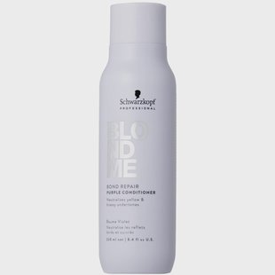Schwarzkopf Professional BLONDME Bond Repair Purple Conditioner (250 ml)