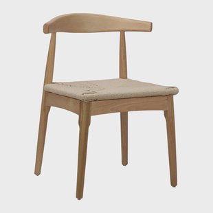 by fonQ Ollo Eetkamerstoel - Eiken - Rope