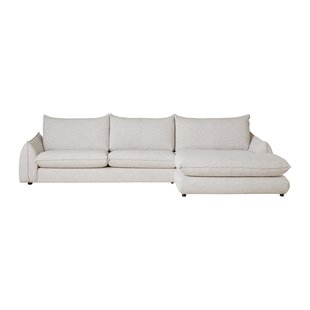 by fonQ Tovy Hoekbank met Chaise Longue Rechts - Naturel Melange