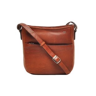 Berba Leren crossbody-tas Lucca 335-044-95 Brandy