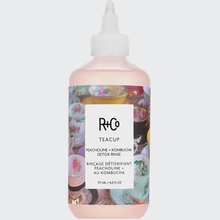 R+Co Teacup Peacholine + Kombucha Detox Rinse (177ml)
