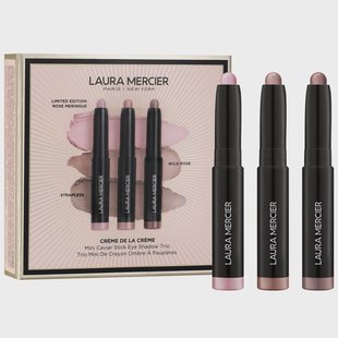 Laura Mercier Holiday Set Crème de la Crème Mini Caviar Stick Eyeshadow Trio (3 x 1 g)