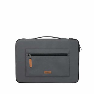 Cabaia Laptoptas  Dames Grijs Recycled polyester