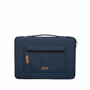 Cabaia Laptoptas  Dames Blauw Recycled polyester