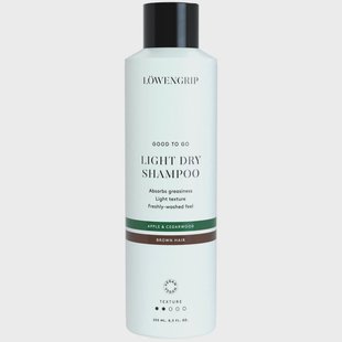 Löwengrip Good To Go Light Dry Shampoo For Brown Hair (250ml)