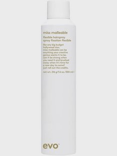 Evo Miss Malleable Flexible Hairspray (300ml)