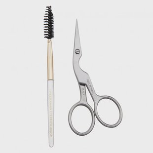 Tweezerman Brow Shaping Scissors & Brush