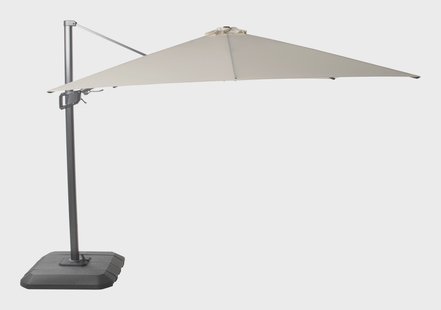 Hartman Zweefparasol 'Shadowflex Deluxe' 300 x 300cm, kleur Beige