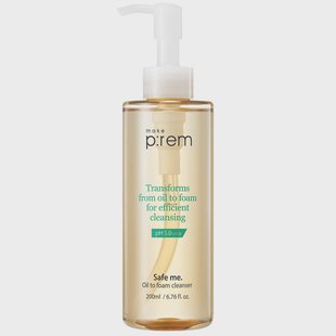 Make Pr:em Safe Me Oil to Foam Cleanser (200 ml)