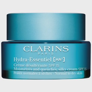 Clarins Hydra-Essentiel SPF 15 Moisturizes And Quenches, Silky Cream Normal To Dry Skin (50 ml)