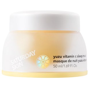 Saturday Skin Yuzu Vitamin C Sleep Mask (50 ml)