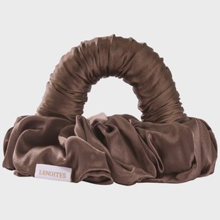 Lenoites BlowoutTie® in Mulberry Silk Original Mocha/Espresso Large