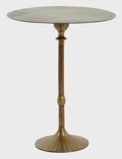 Light & Living Bijzettafel 'Janna' Ø50cm, kleur Antiek Brons