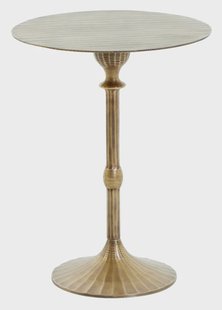 Light & Living Bijzettafel 'Janna' Ø40cm, kleur Antiek Brons