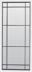 Light & Living Spiegel 'Rincon' 183 x 77cm, kleur Mat Zwart