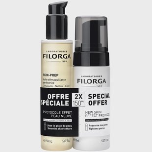 Filorga Skin-Prep Duo Cleansing Oil & Cleansing Foam (300 ml)