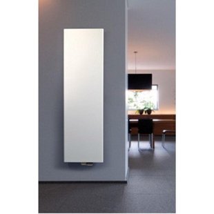 Vasco Niva S NS1L1 designradiator enkel 440X2020mm 842 watt wit structuur 197044202lb0900