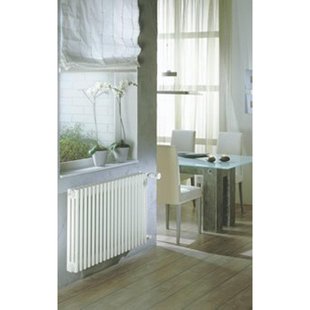 Zehnder Charleston ledenradiator 600x1840mm 1812W wit 206040