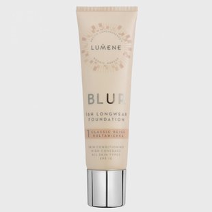 Lumene Blur 16H Longwear Foundation SPF 15 1 Classic Beige