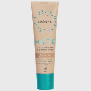 Lumene Matte Oil-Control Foundation SPF20 2 Medium (30 ml)
