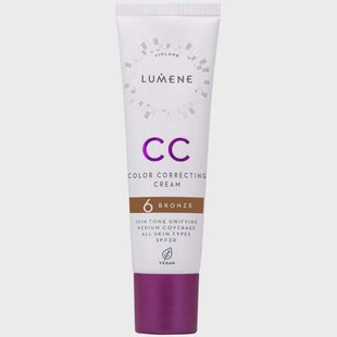 Lumene Cc Color Correcting Cream SPF 20 6 Bronze